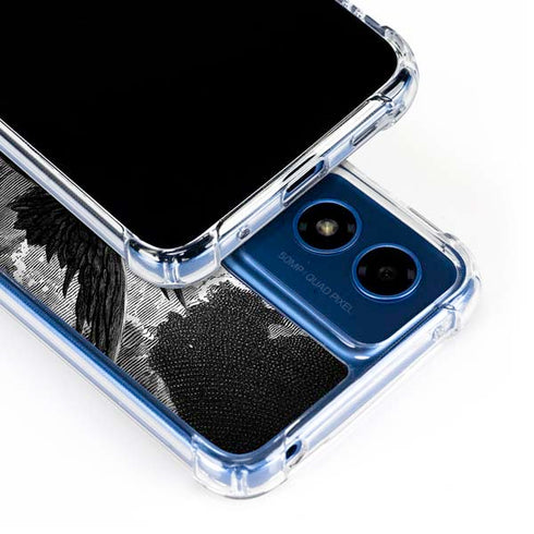 Alchemy Nine Lives of Poe Moto G 5G (2024) Clear Case